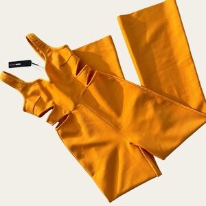 Vibrant Orange Women's Jumpsuit